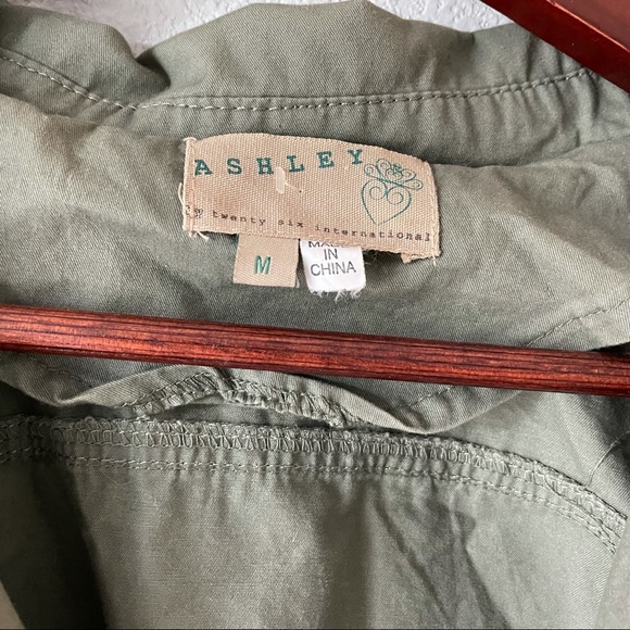 Green utility jacket - Picture 2 of 3